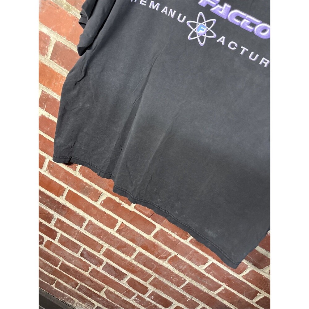 Vintage 90s Fear Factory Remanufactured Cloning Technology Music Band Shirt XL - Picture 5 of 8